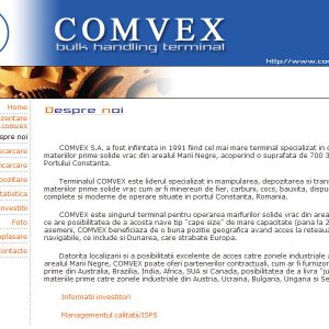 Comvex - web design