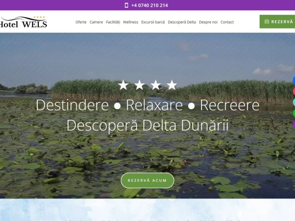 Hotel Wels - web design