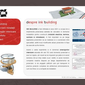 Ink Building - web design