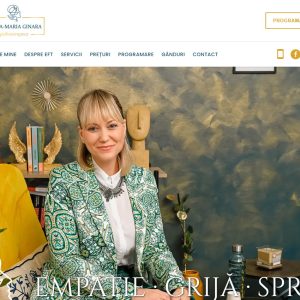 Psihoterapeut Diana Ginara - web design