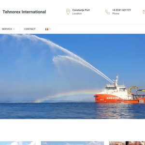 Tehnorex International - web design