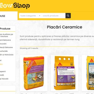 YellowShop - web design